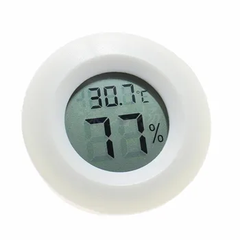 2v1 Teplomer Vlhkomer Mini LCD Digitálne Teplota Vlhkosť vzduchu Meter Detektor Thermograph Krytý Izba Nástroj Dropshipping
