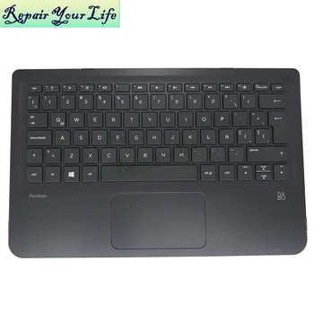 klávesnica pre HP pavilion X360 11-K 310 G2 11-k152sa LA latinskej čierny rám opierky Dlaní touchpad hornej prípade HPM14K3 46M.04ACS.0010